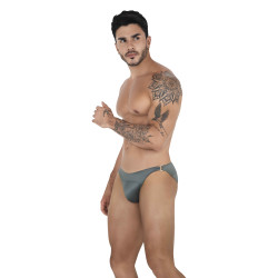 CLEVER Slip effet mouillé GLACIER Gris-Vert
